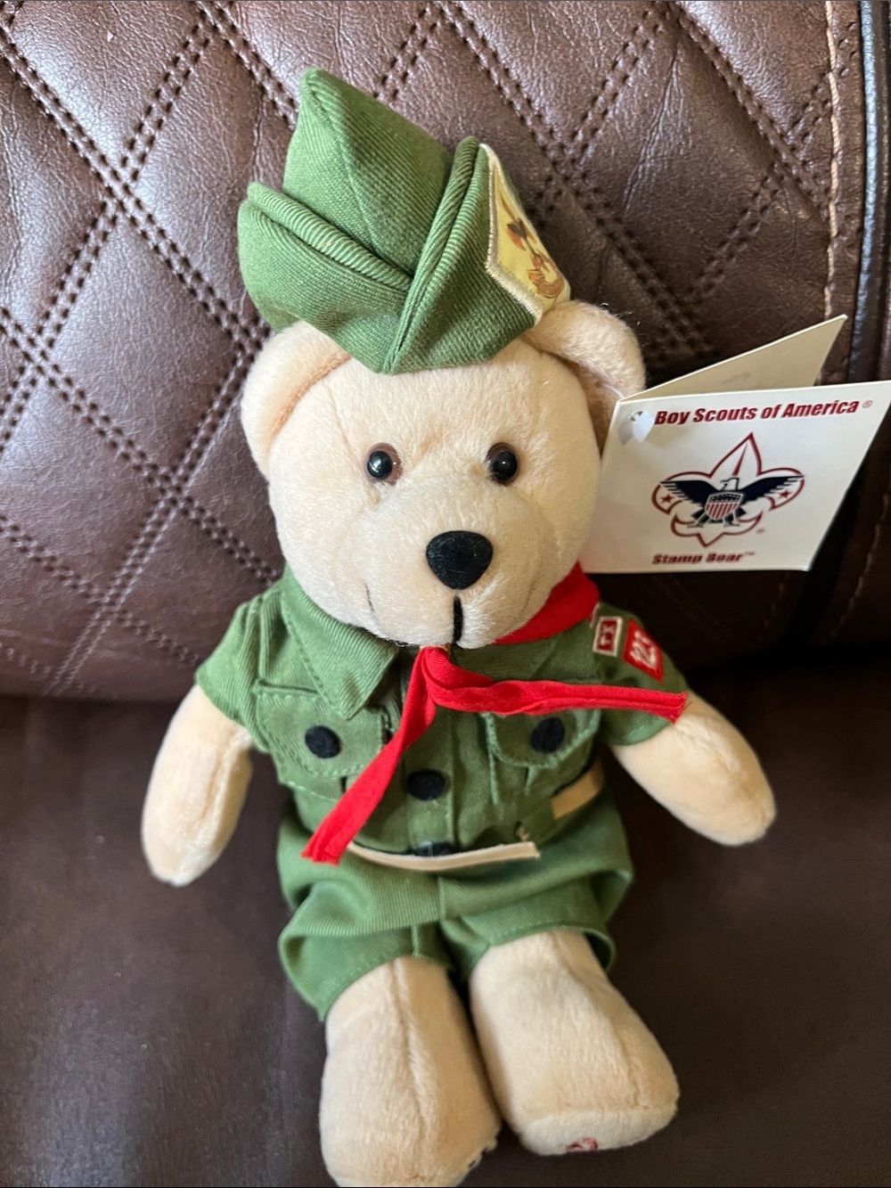 Boy Scouts of America Green Scout Bear Plush Toy - Picture 10 of 10